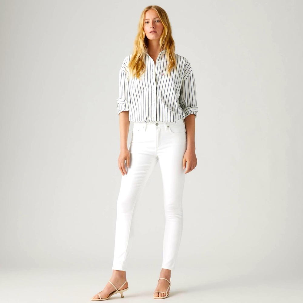 Levi’s | 721 High Rise Skinny White Jeans